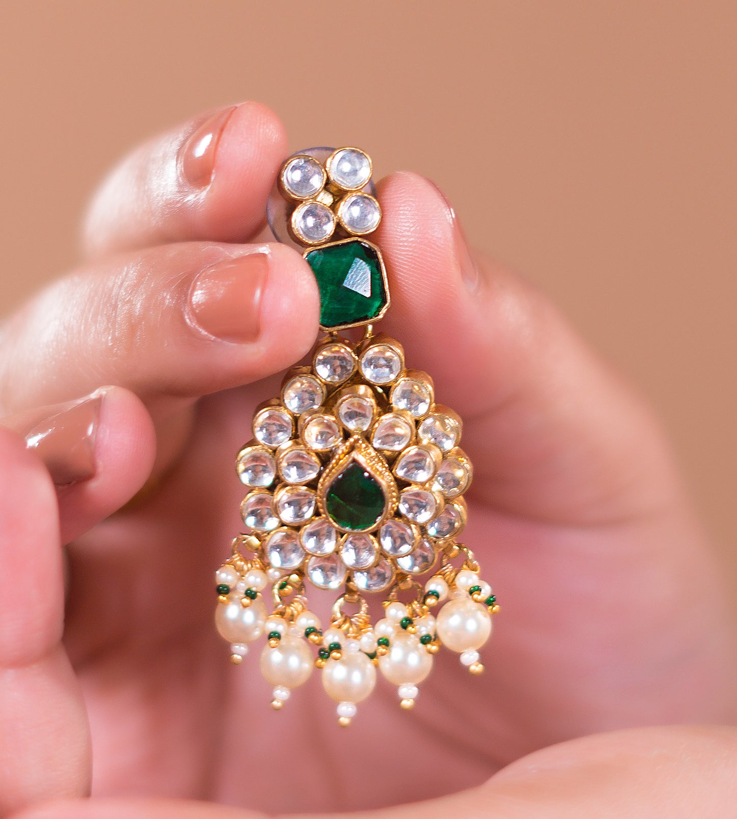 Emerald Drop Necklace