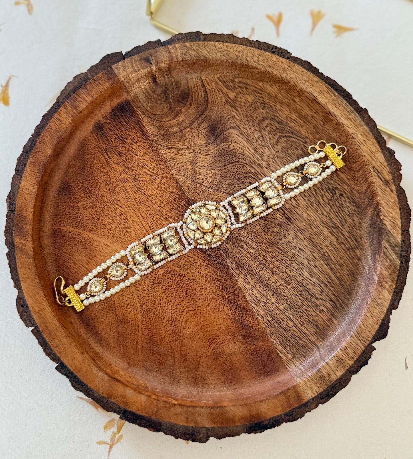 Lotus Stone Bracelet