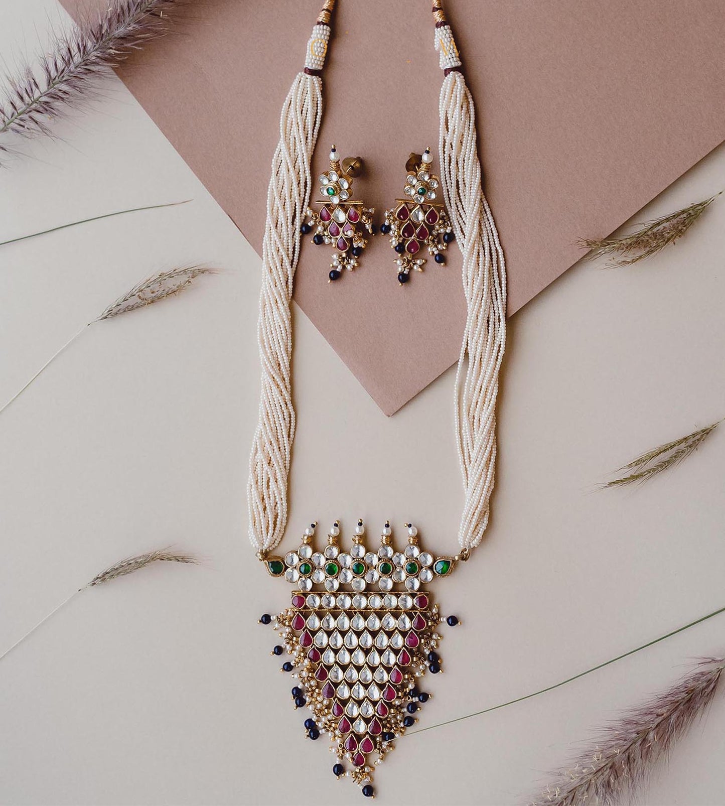 Multi Colour Jaisalmeri Set