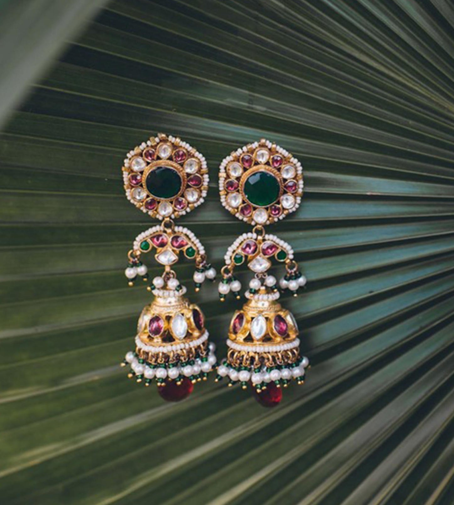 Green Garnet Earrings