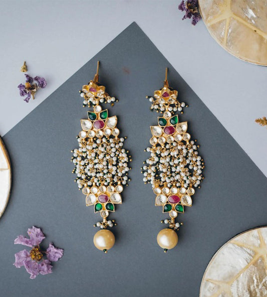 Pearl Danglers Earrings