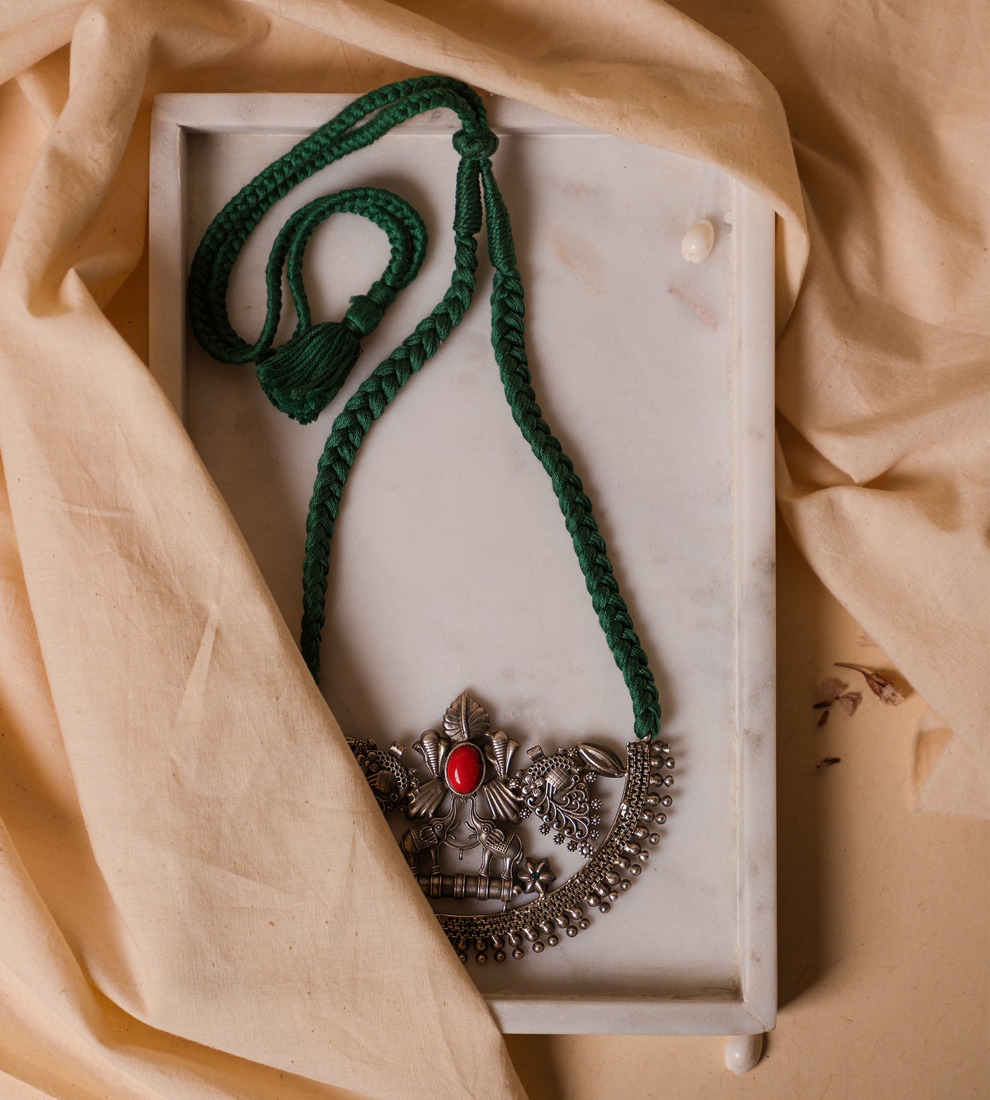Elephant Motif Necklace
