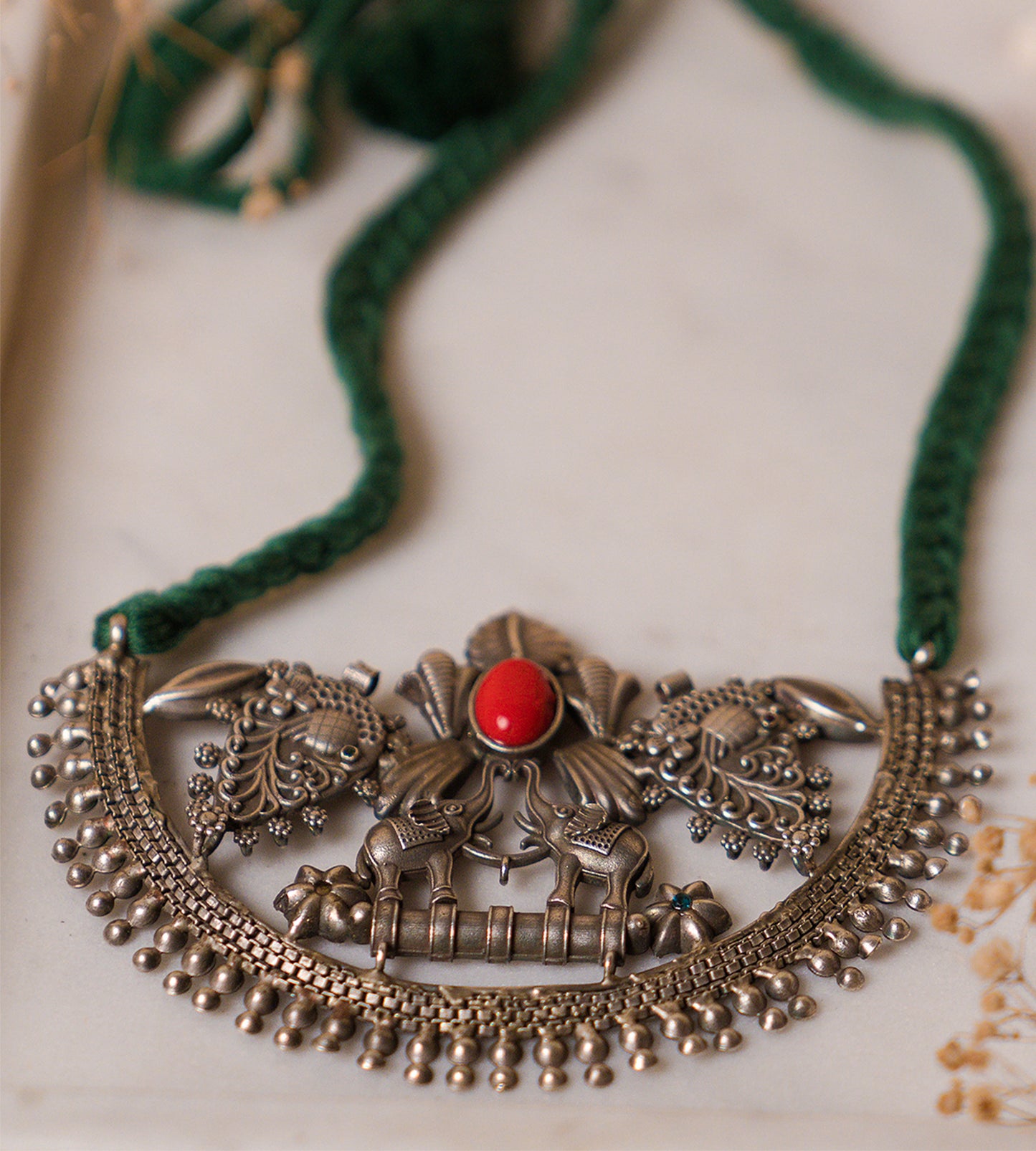 Elephant Motif Necklace