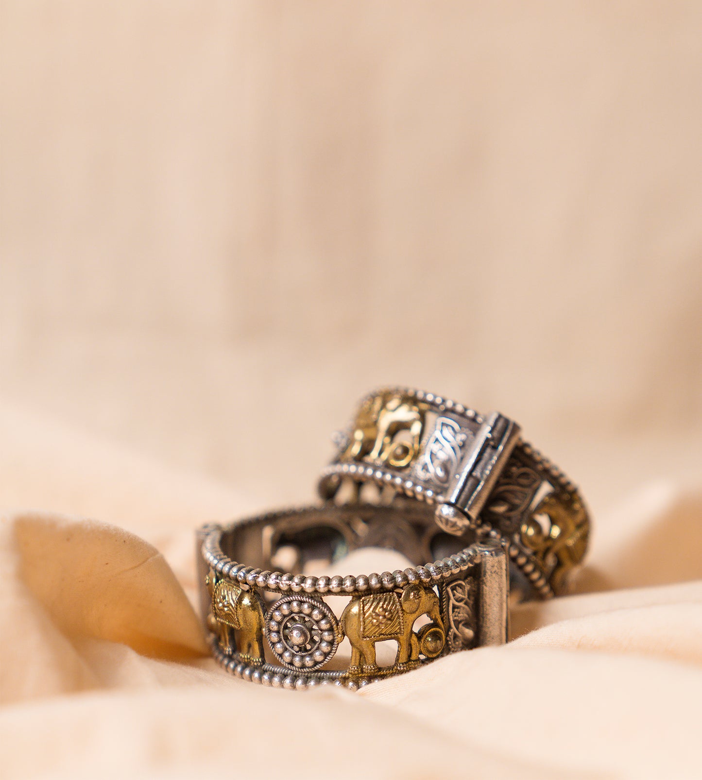 Elephant Motif Bangle