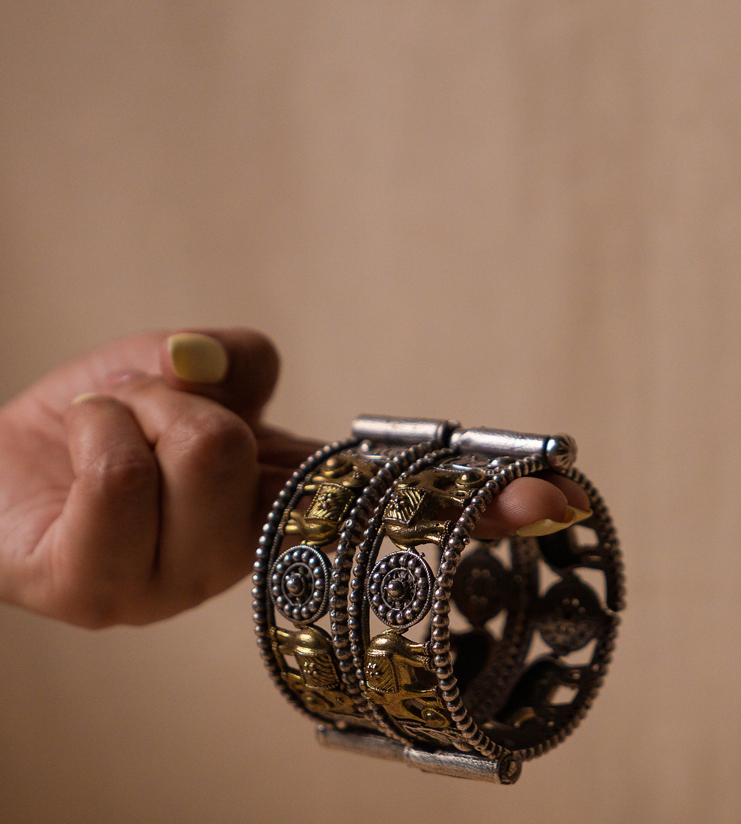 Elephant Motif Bangle