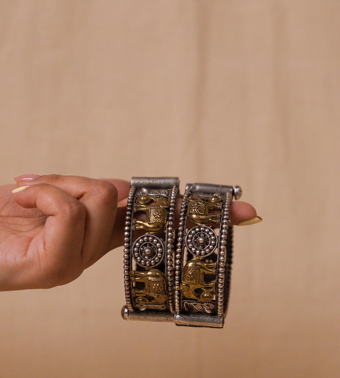 Elephant Motif Bangle