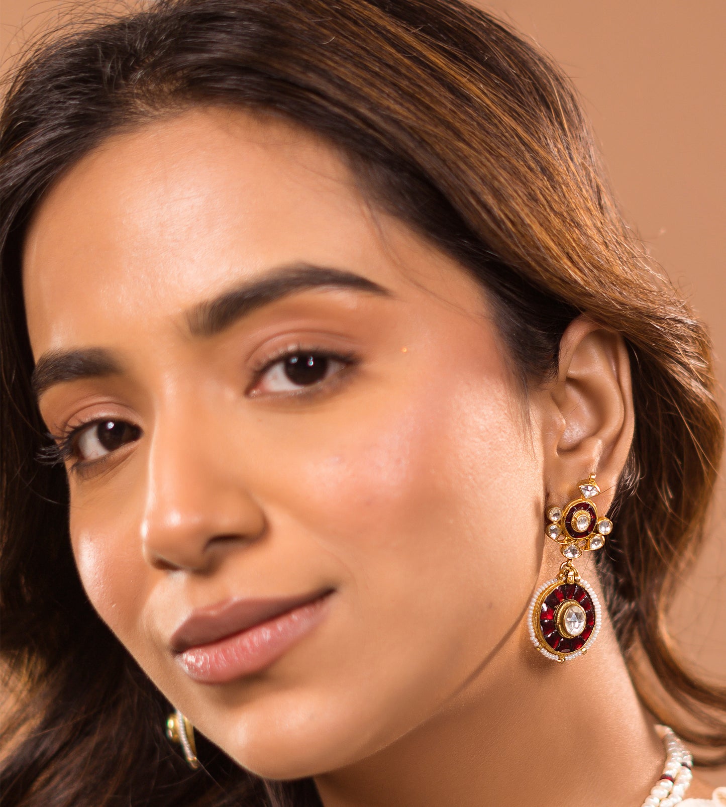Ruby Jadau Necklace