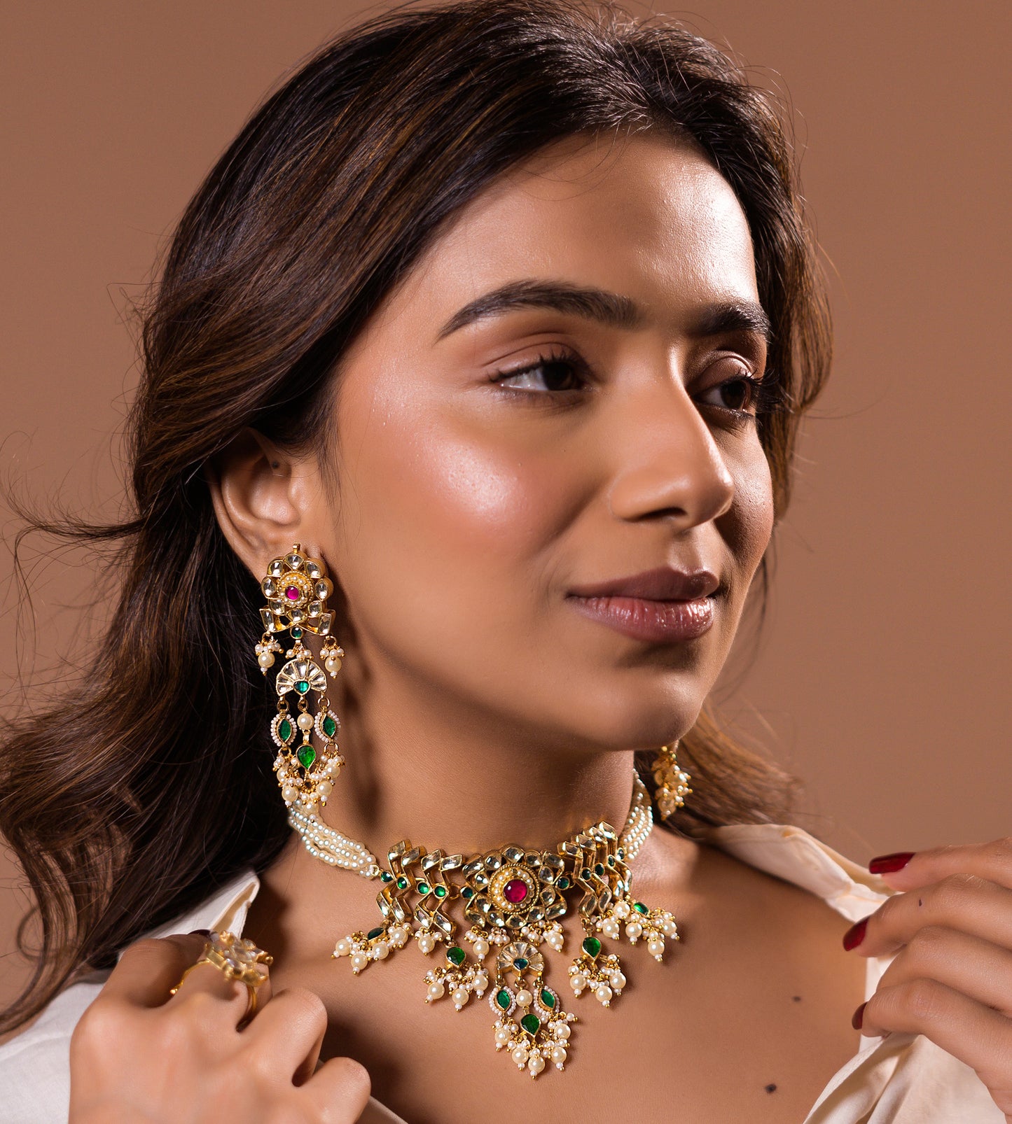Jadau Choker Set