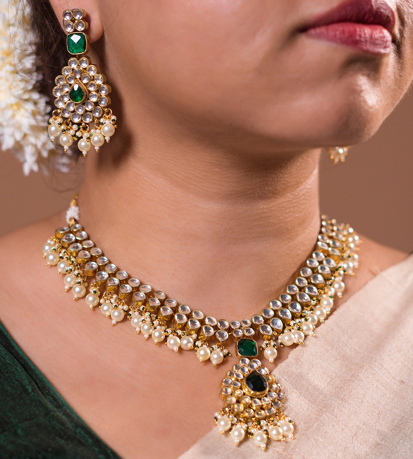 Emerald Drop Necklace