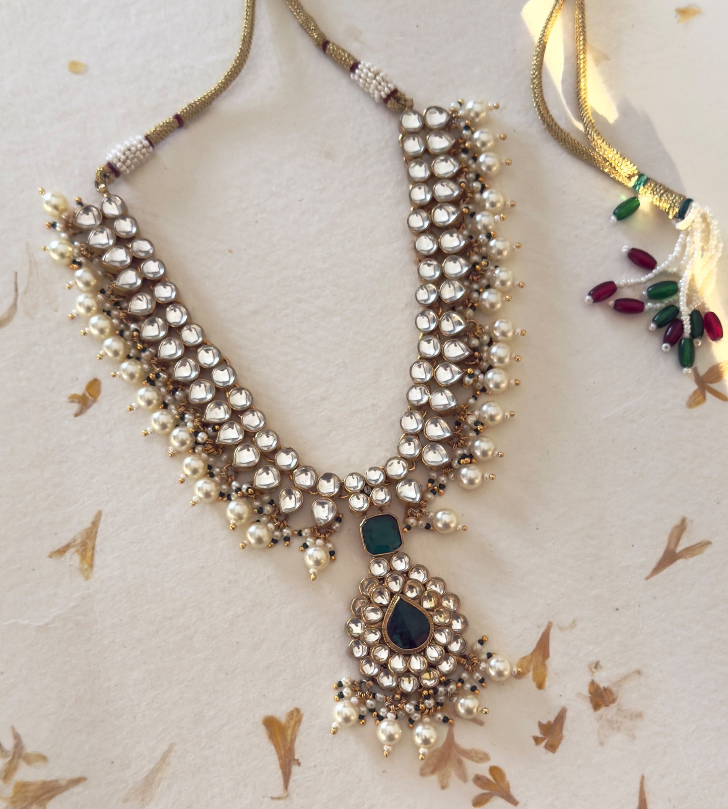 Emerald Drop Necklace