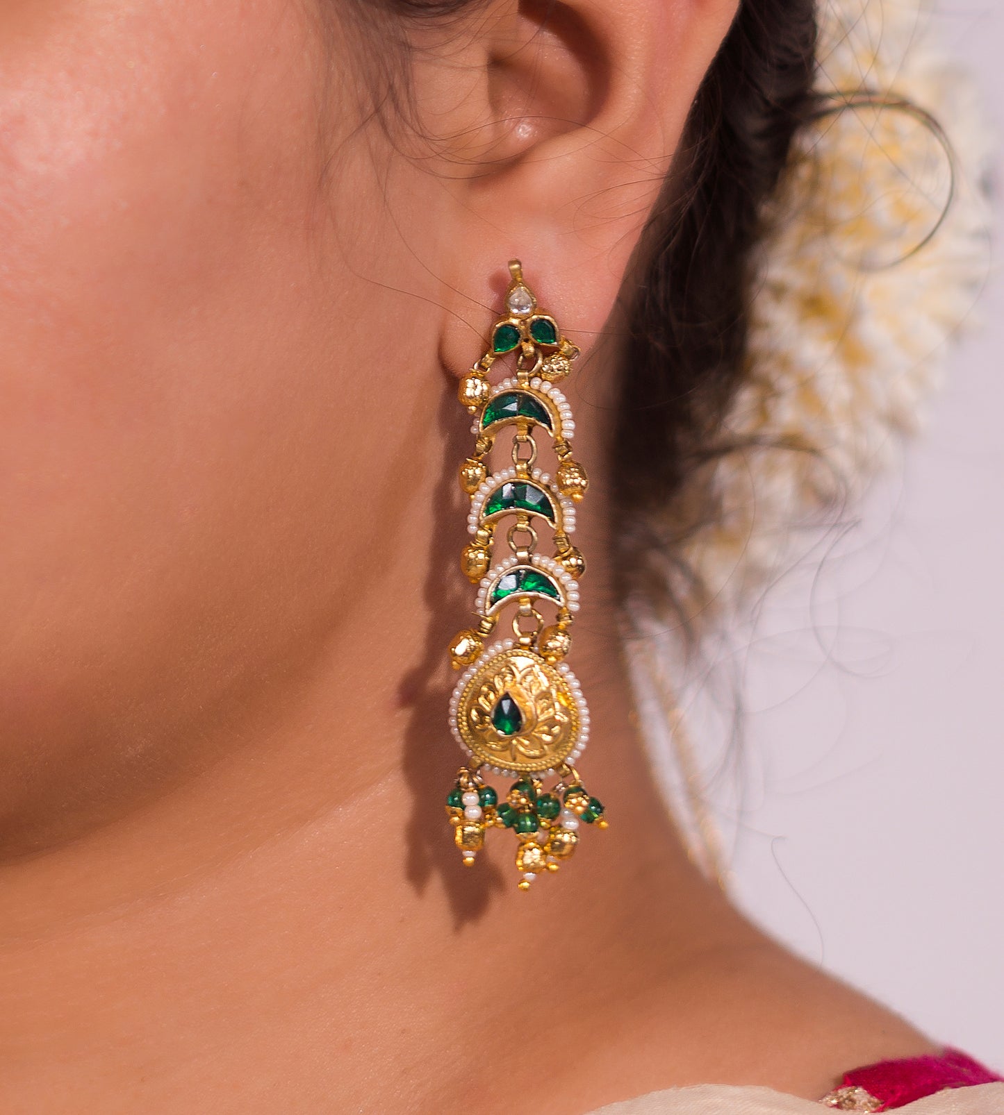 Leaf Step Earrings