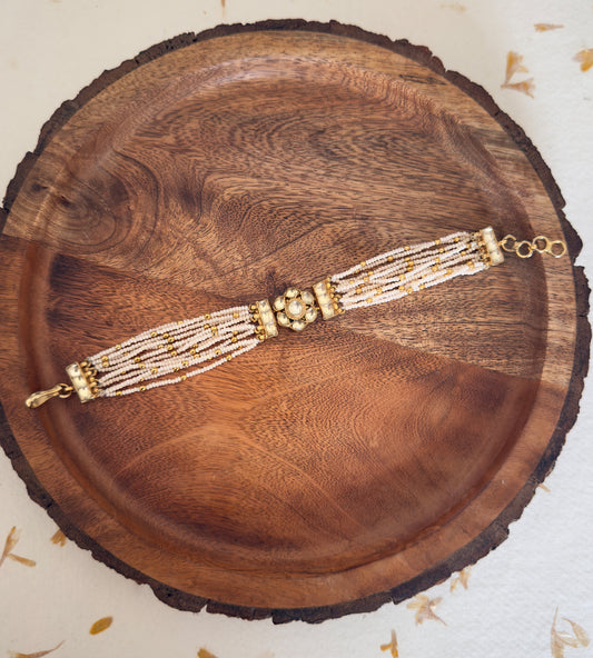 Flower Motif Bracelet