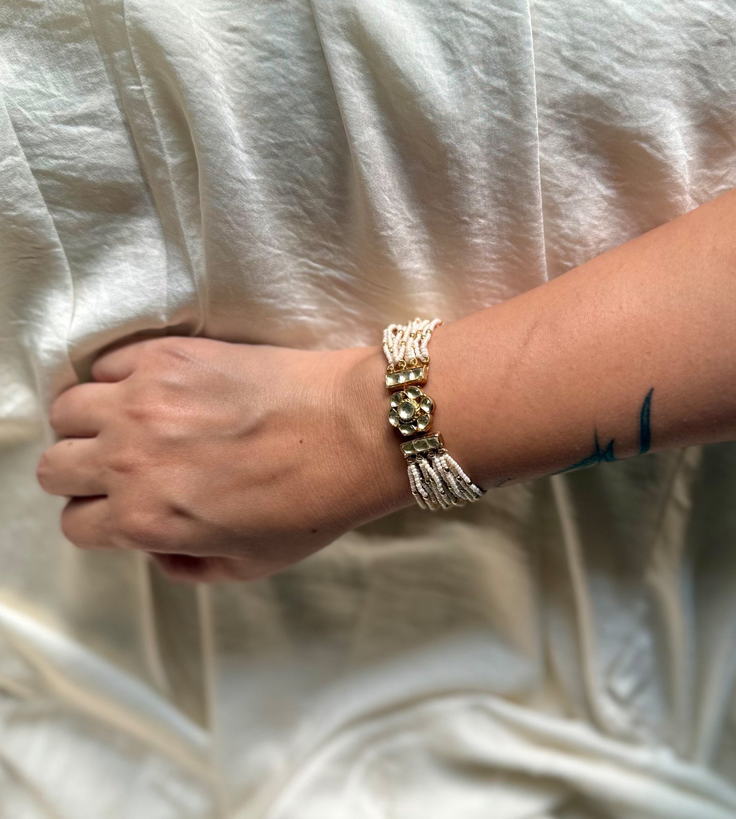 Flower Motif Bracelet
