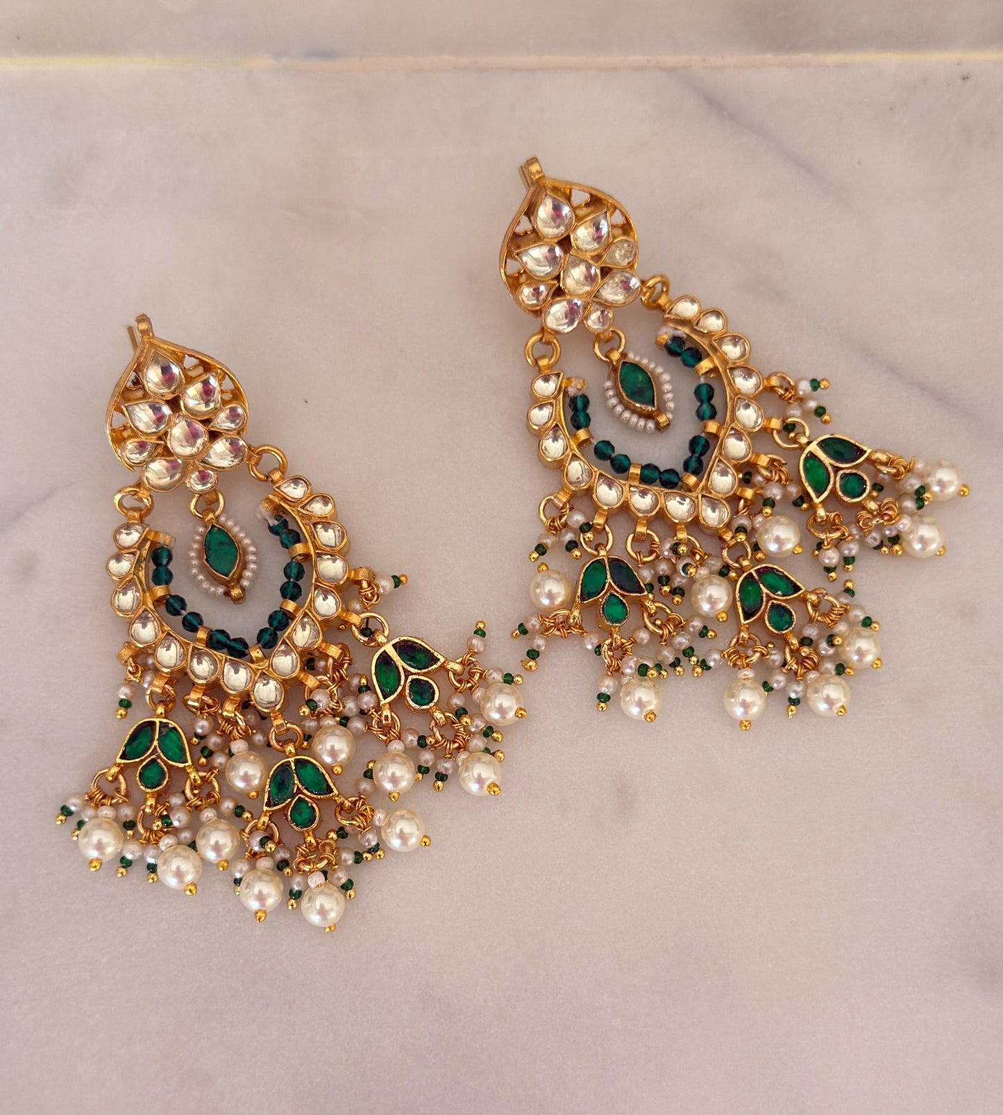 Leaf Danglers Earrings