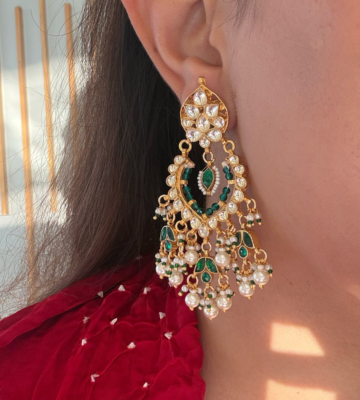 Leaf Danglers Earrings