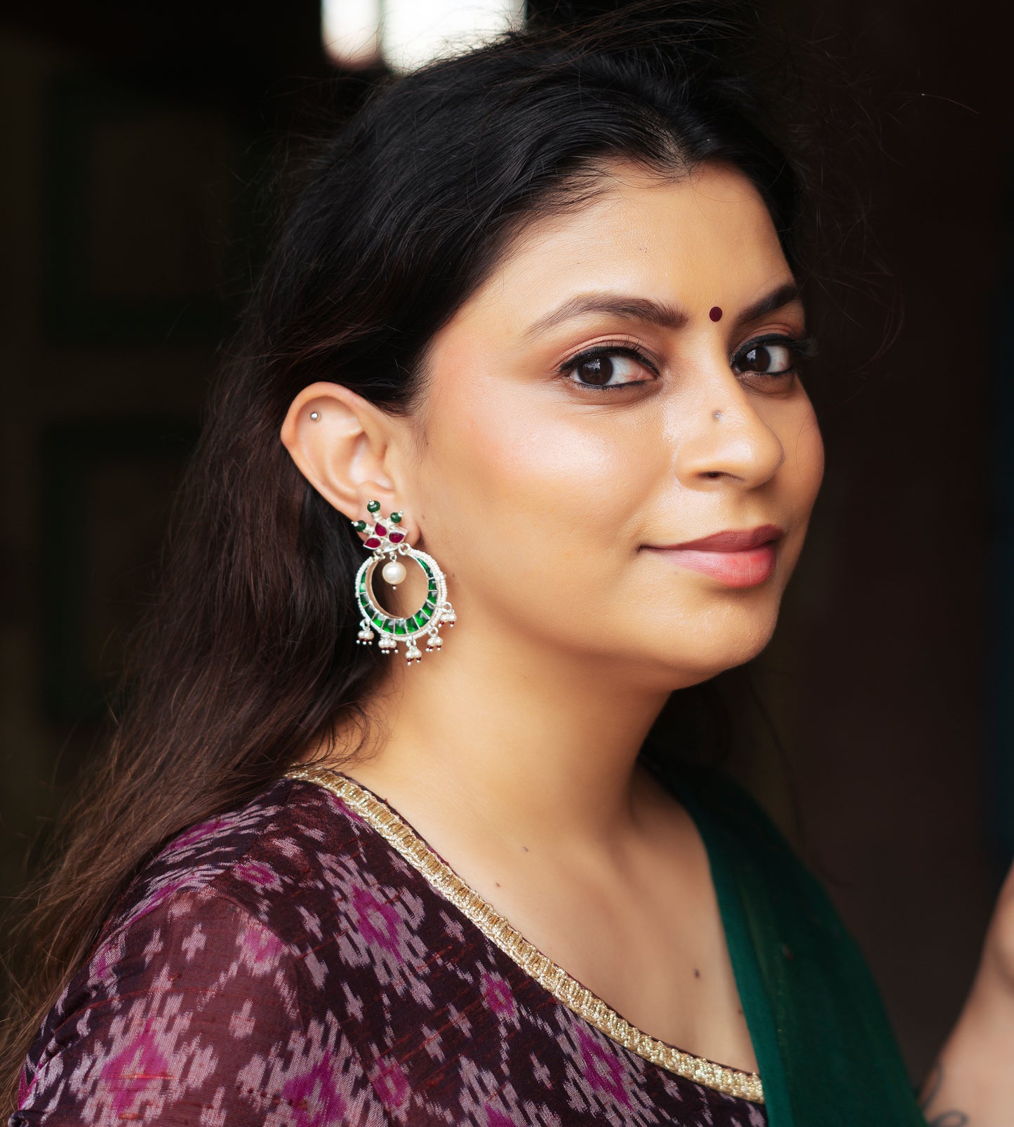 Rangrez Chandbali Earrings