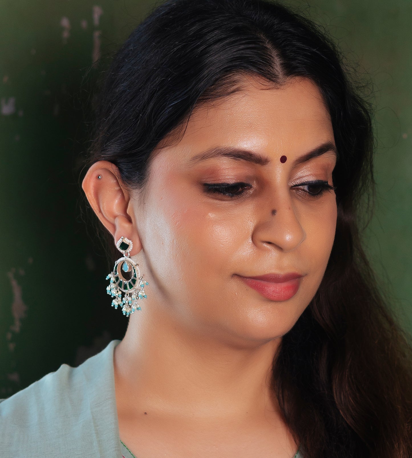 Sanjh Chandbali Earrings