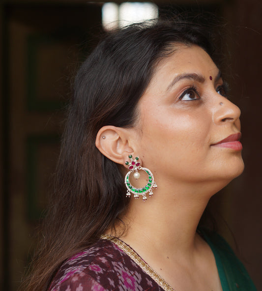 Rangrez Chandbali Earrings