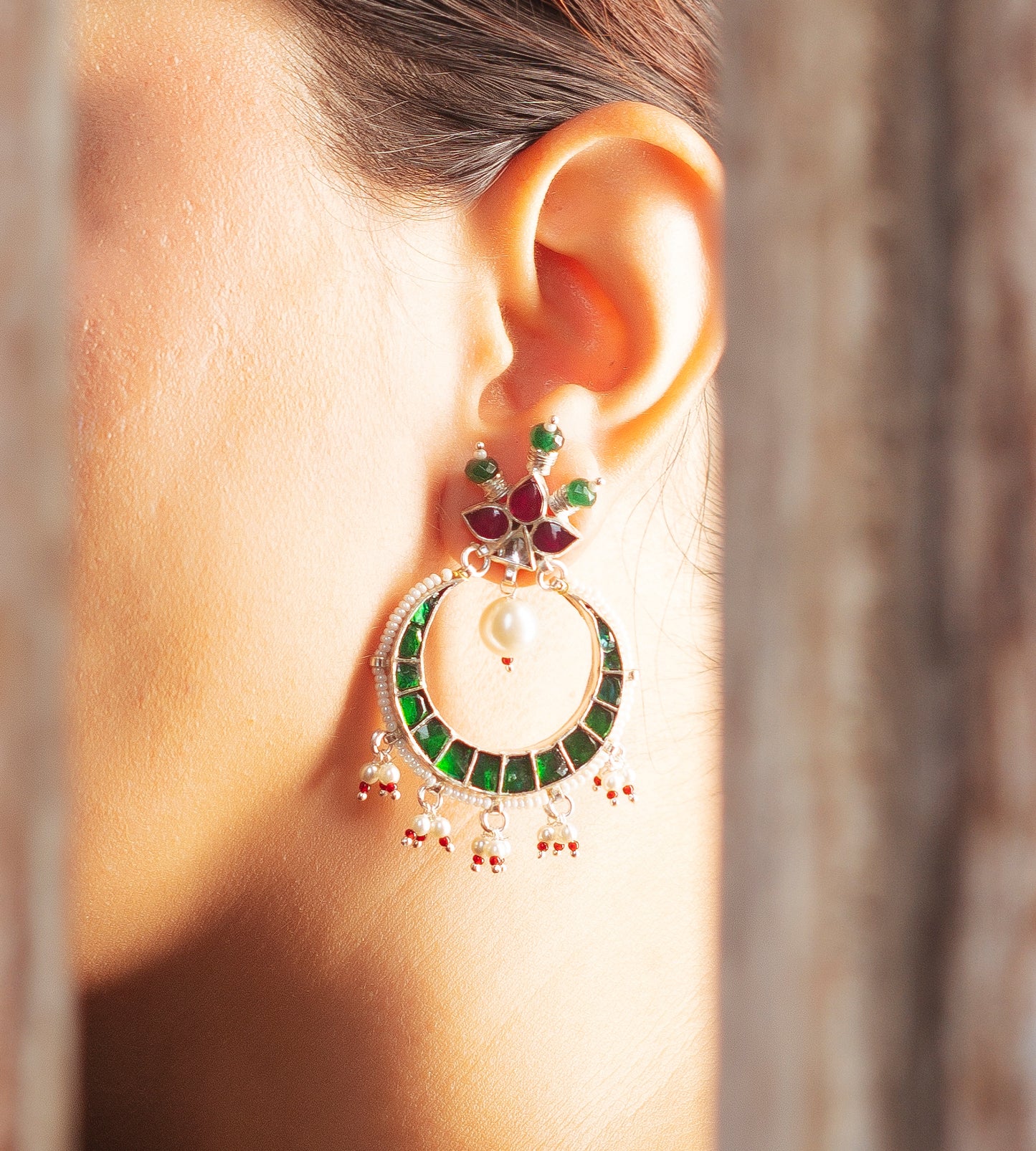 Rangrez Chandbali Earrings