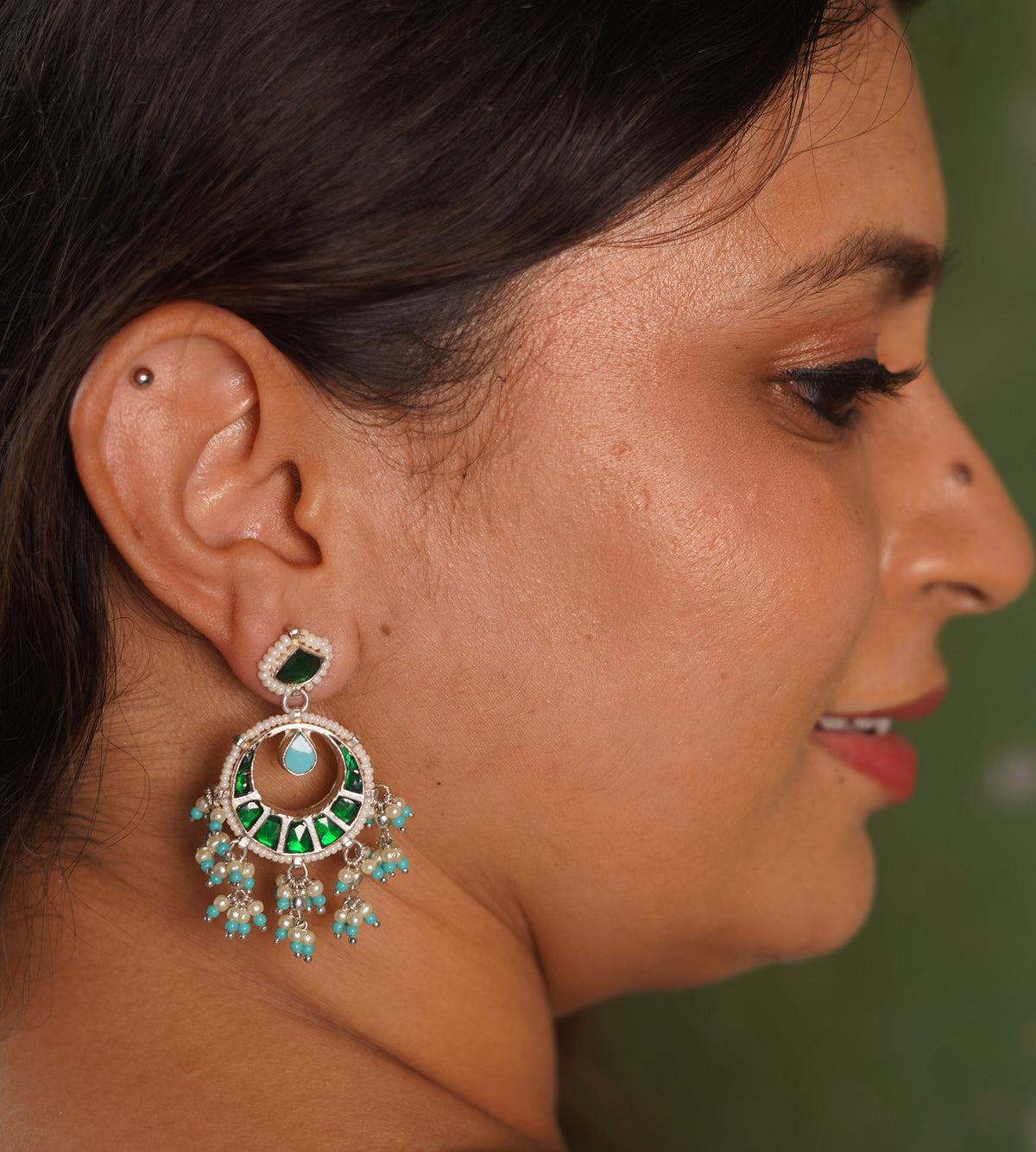 Sanjh Chandbali Earrings