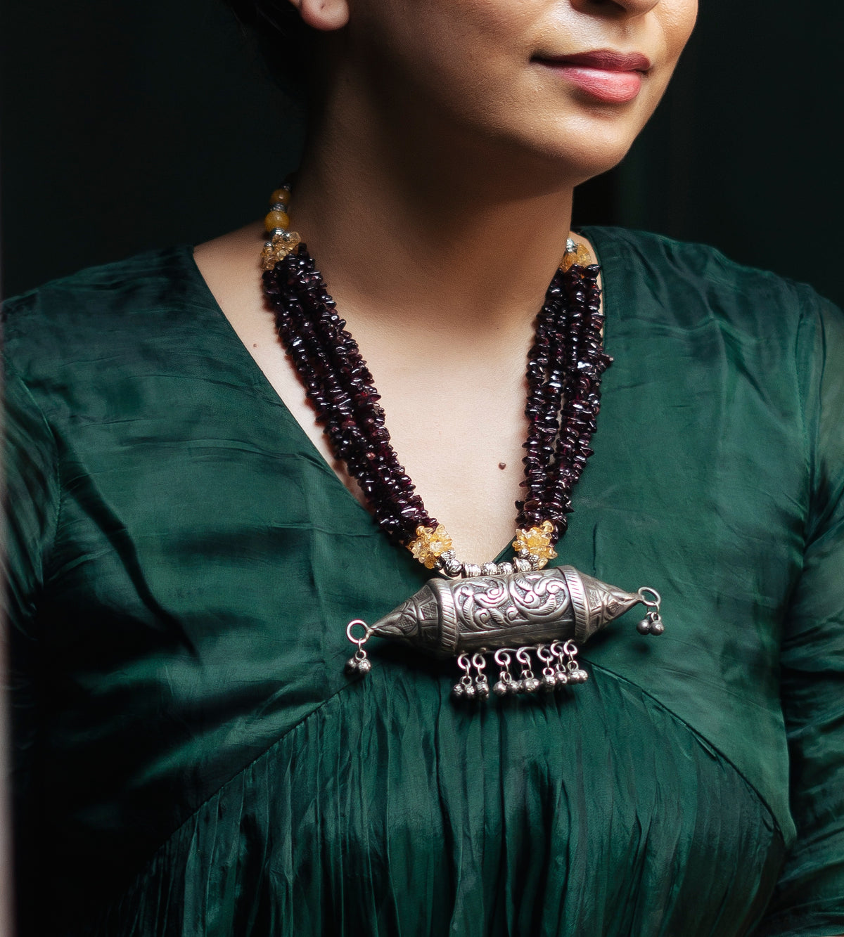 Rajsi Madaliya Necklace
