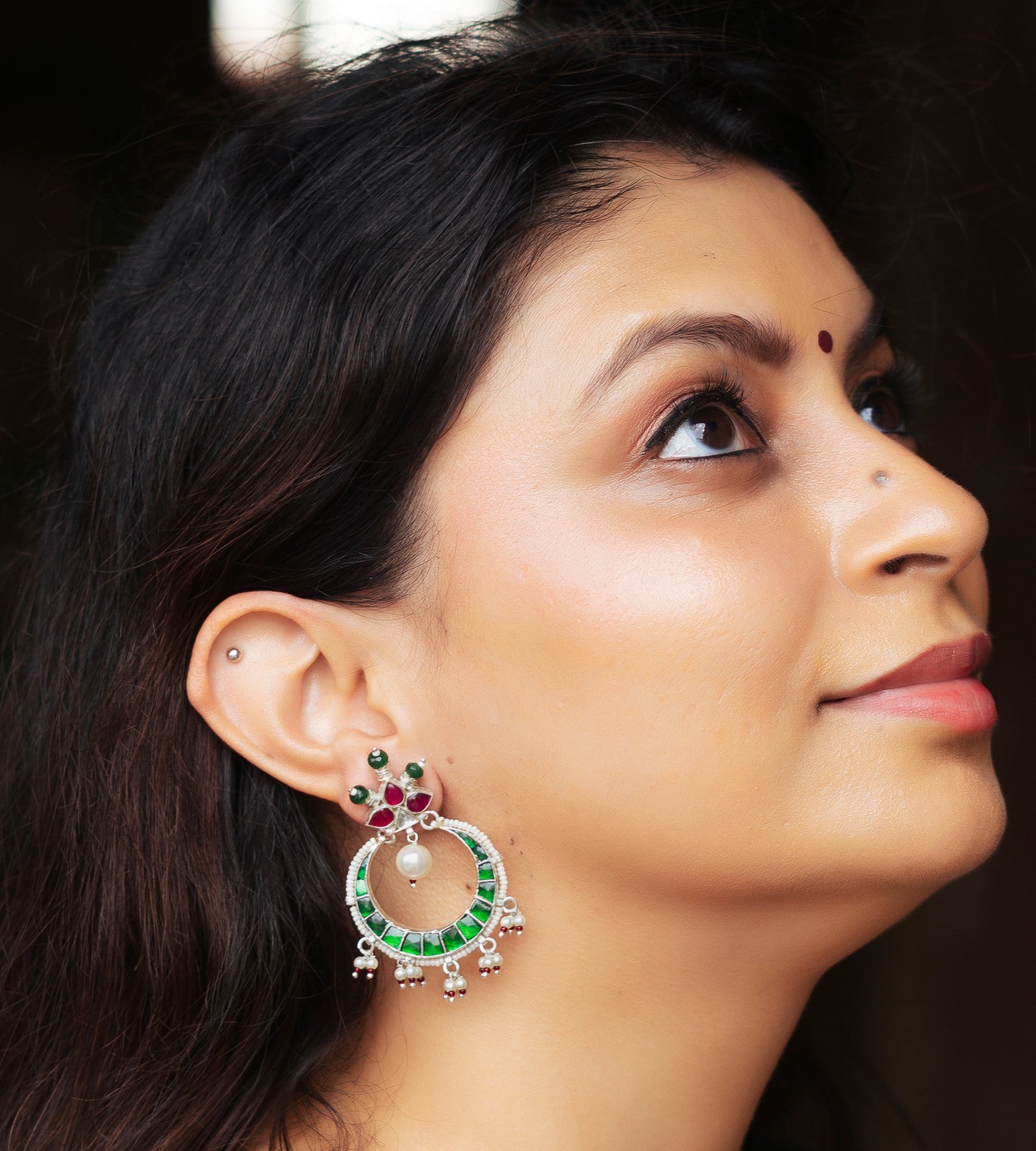Rangrez Chandbali Earrings