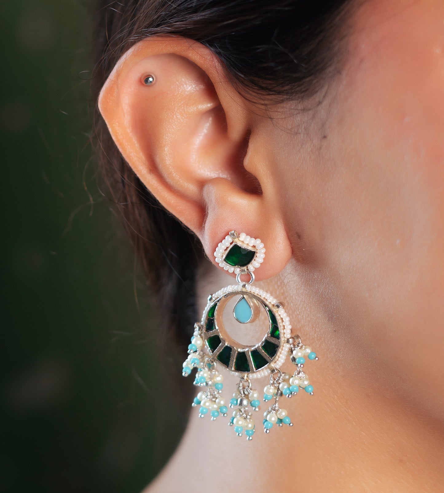 Sanjh Chandbali Earrings