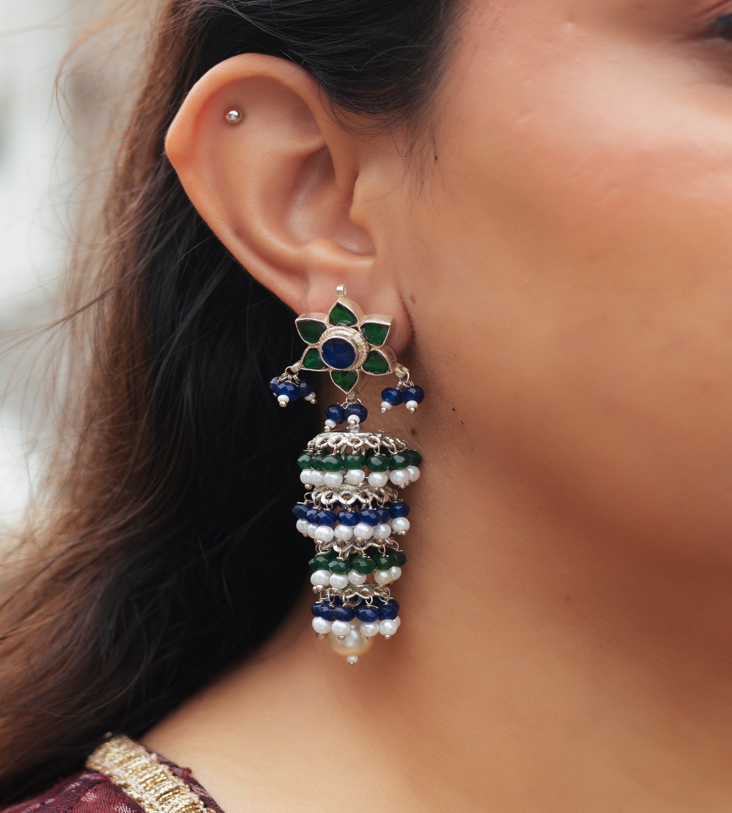 Aaina Dangler Earrings