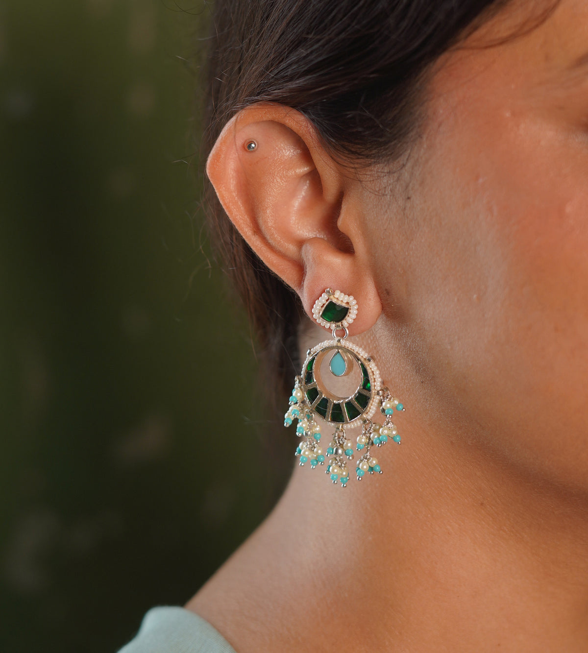 Sanjh Chandbali Earrings