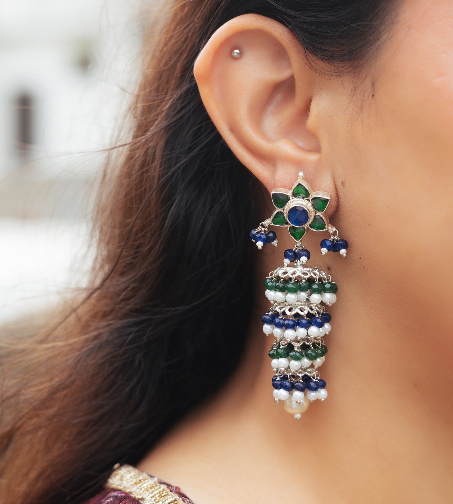 Aaina Dangler Earrings